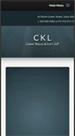 Mobile Screenshot of ckl-llp.com